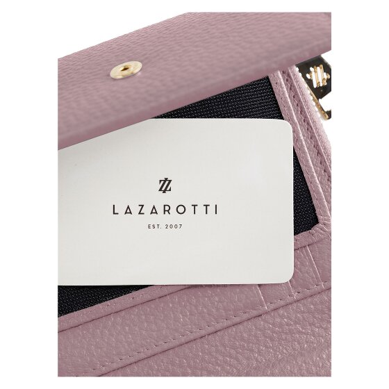 Lazarotti Bologna Leather Zip-Around Wallet, Leather, 12 cm