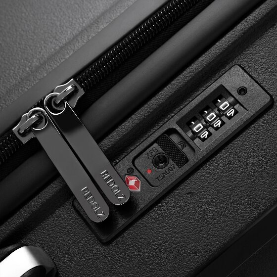 Redolz Essentials 05 3-SET 4 wheels Suitcase set 3-piece