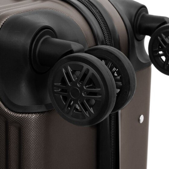 Redolz Essentials 16 3-SET 4 wheels Suitcase set 3-piece