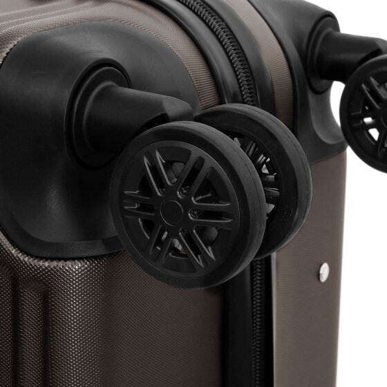 Redolz Essentials 16 3-SET 4 wheels Suitcase set 3-piece