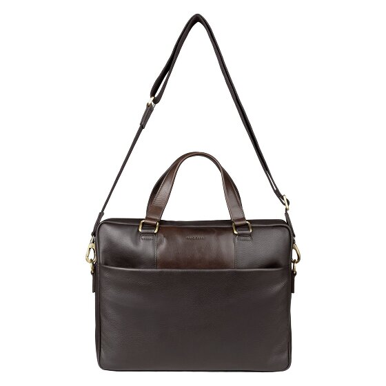 Bugatti Ryan Briefcase Genuine Leather 39 cm Laptop compartment