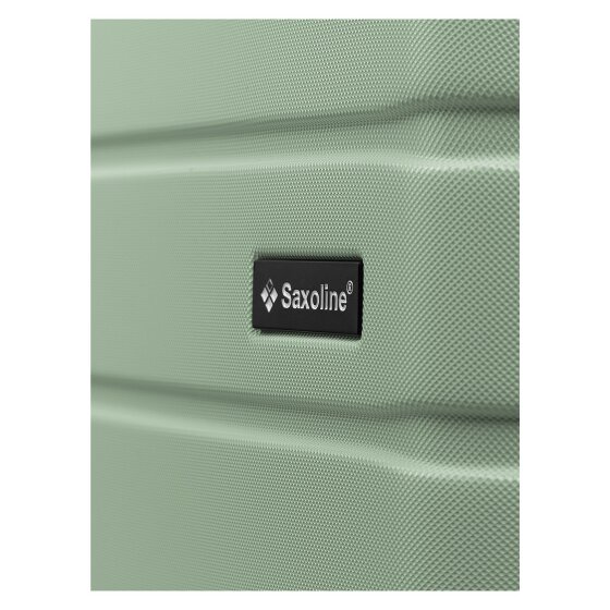 Saxoline Miami 4 wheels Suitcase set 3-piece with expansion pleat