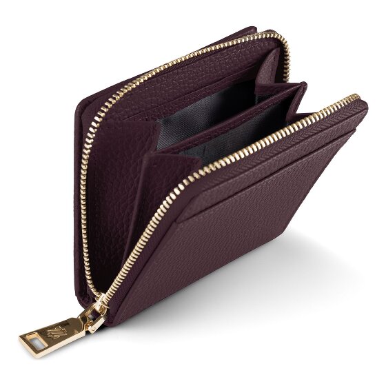 Lazarotti Bologna Leather Medium Zip-Around Wallet, Leather, 10 cm