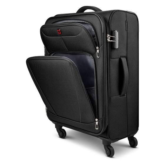 Wenger Beaumont 4-wheel Suitcase Set (M+L) expandable gusset