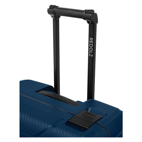 Redolz Essentials 15 4-wheel 15 Suitcase set S+L with Three-Point Lock