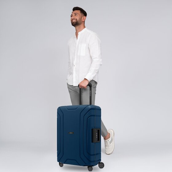 Redolz Essentials 15 4-wheel trolley 65 cm with three-point closure