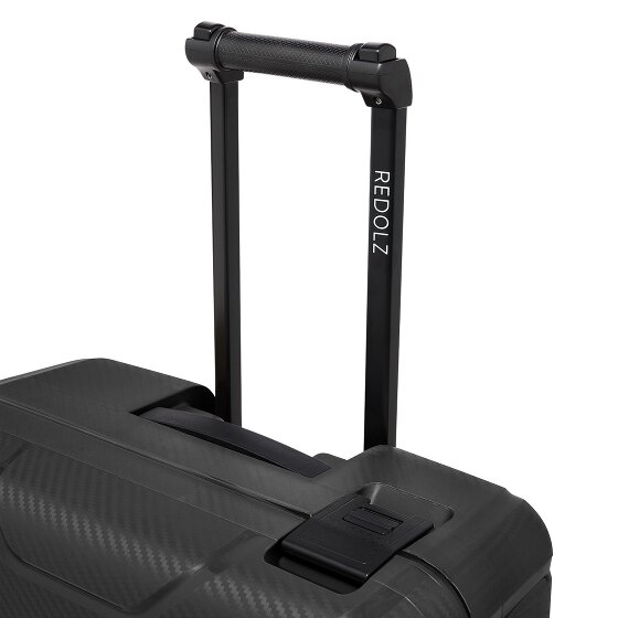 Redolz Essentials 15 4-wheel Cabin suitcase, 55 cm, with Three-Point Lock