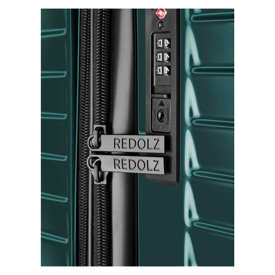 Redolz Essentials 18 4 wheels Trolley 66 cm with expansion pleat