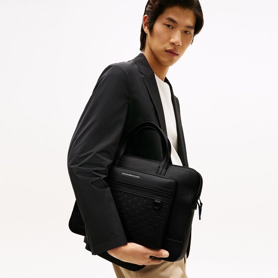 Tommy Hilfiger TH Modern Monogram Briefcase 38 cm Laptop compartment