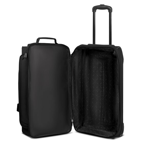 Redolz Duffle Essentials 2-Wheel Travel Bag Set, 2-Piece (M+L) expandable