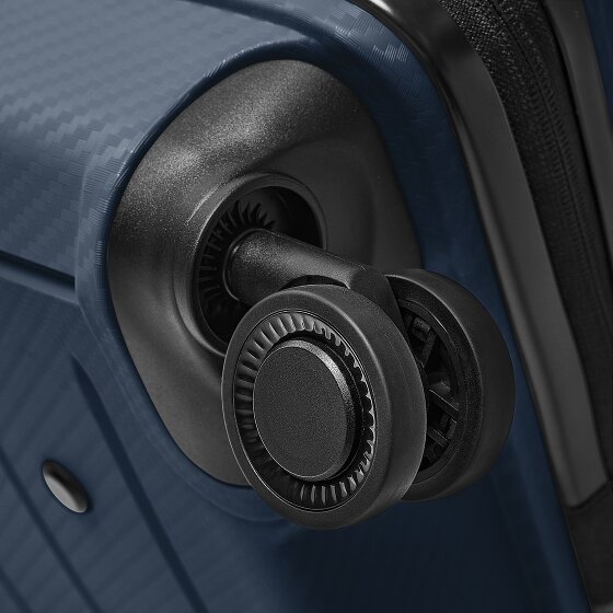 Redolz Essentials 17 4-wheel cabin trolley 55 cm soft-pocket laptop compartment