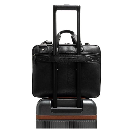 The Chesterfield Brand Venturo Briefcase Genuine Leather 40 cm Laptop compartment
