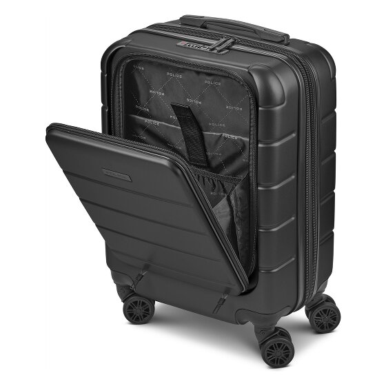 Police Dublin 4 wheels Suitcase set 3-piece Expandable