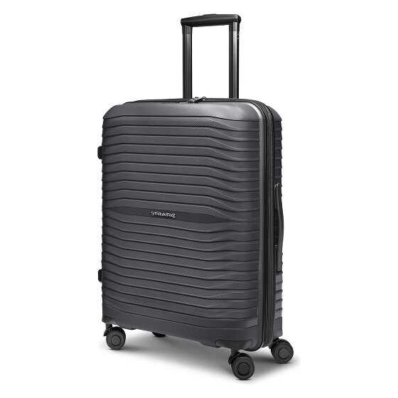 Stratic Shine 4 wheels Trolley 66 cm Expandable