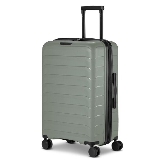 d&n Toronto 4 wheels Trolley M 65 cm with expansion pleat