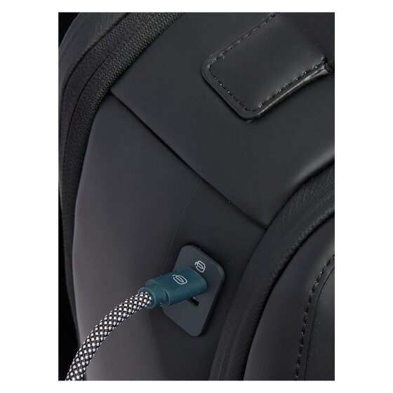 Piquadro Rover Travel Backpack with RFID Protection and 40 cm Laptop Compartment
