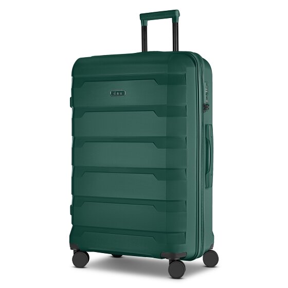 d&n South Dakota 4 wheels Trolley L 76 cm with expansion pleat