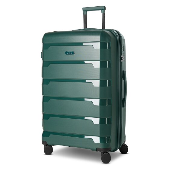 d&n South Dakota 4 wheels Trolley L 76 cm with expansion pleat