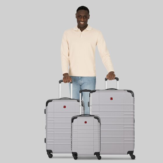 Wenger Amplar Evo 4 wheels Suitcase set 3-piece with expansion pleat