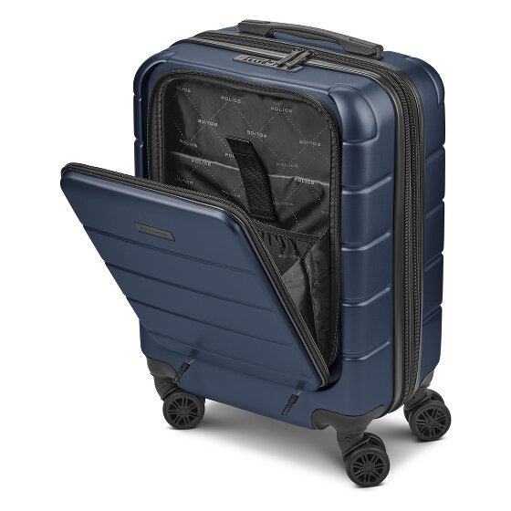 Police Dublin 4 wheels Suitcase set 3-piece Expandable