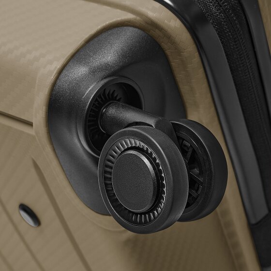 Redolz Essentials 17 4-wheel cabin trolley 55 cm soft-pocket laptop compartment