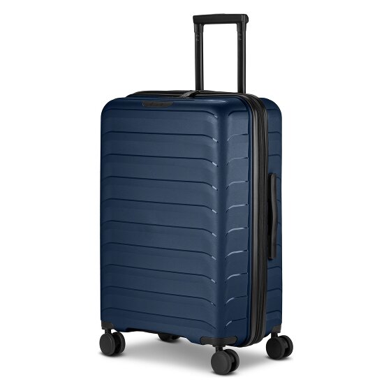 d&n Toronto 4 wheels Trolley M 65 cm with expansion pleat