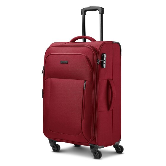 Police San Francisco 4 wheels Suitcase set 3-piece Expandable