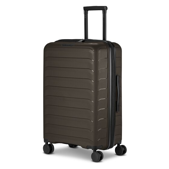 d&n Toronto 4 wheels Trolley M 65 cm with expansion pleat