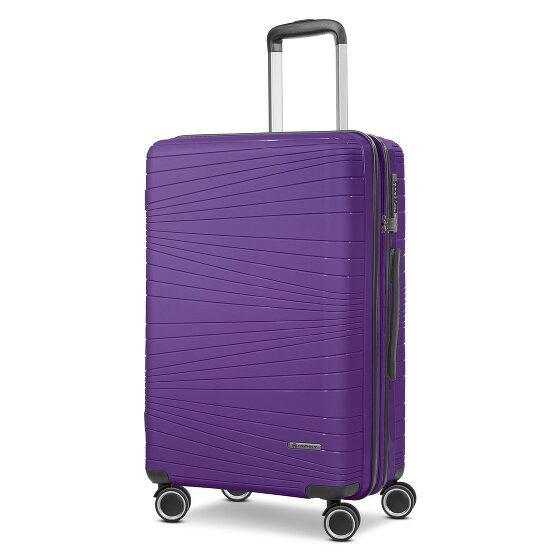 Franky Dallas 3.0 4-wheel suitcase set 3-piece with expansion fold