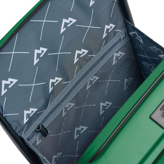 Bergpfeil Travel 4 wheels Cabin trolley 55 cm Laptop compartment with expansion pleat