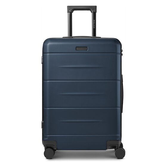 Police London 4 wheels Trolley 64 cm Expandable