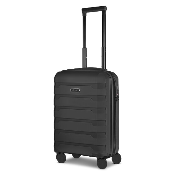 d&n South Dakota 4 wheels Cabin trolley S 55 cm with expansion pleat d&n South Dakota 4 wheels Cabin trolley S 55 cm with expansion pleat