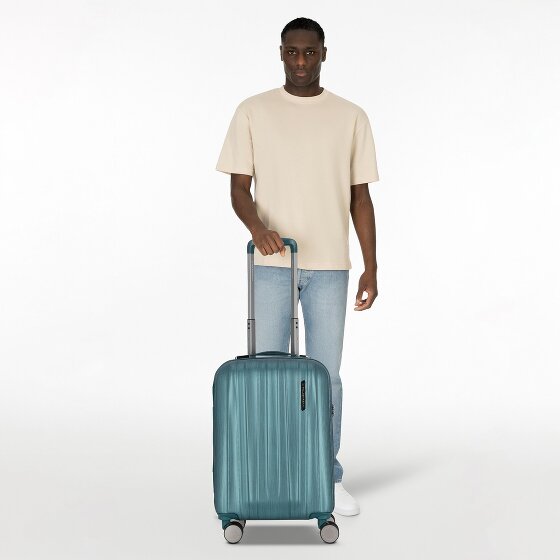 Polestream Moonrock 4 wheels Cabin trolley 55 cm with expansion pleat