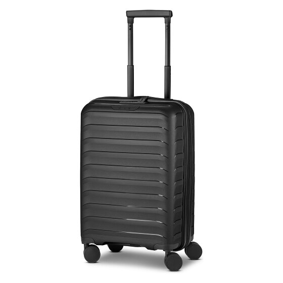 d&n Toronto 4 wheels Cabin trolley S 54 cm with expansion pleat