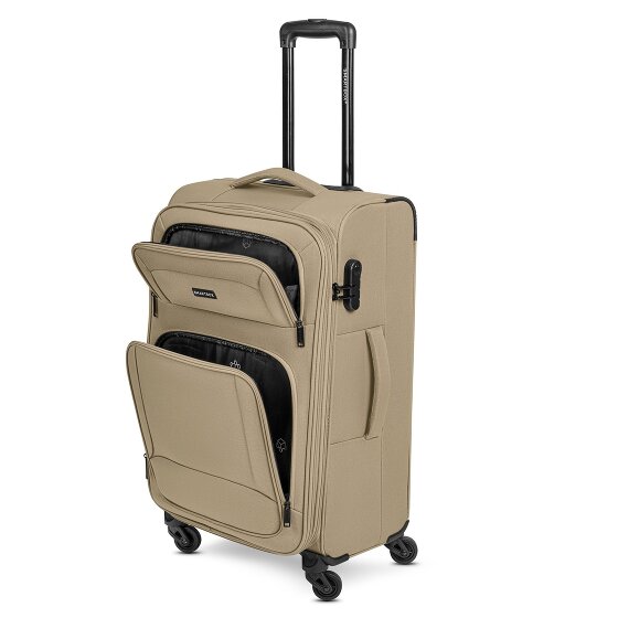 Smartbox Edition 04 4 wheels Suitcase set 3-piece with expansion pleat