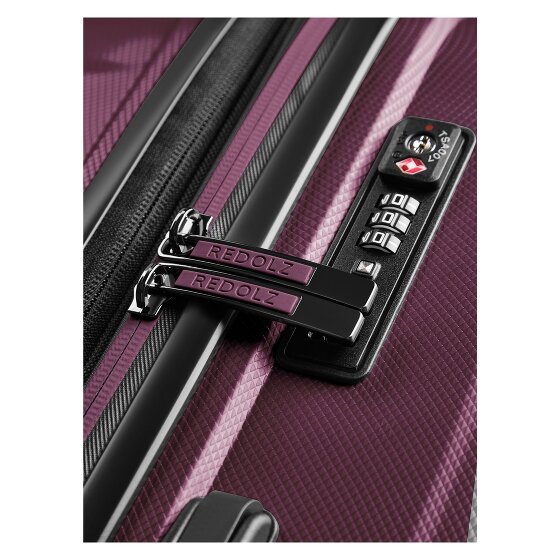 Redolz Essentials 14 4 wheels Suitcase set 2-piece Expandable