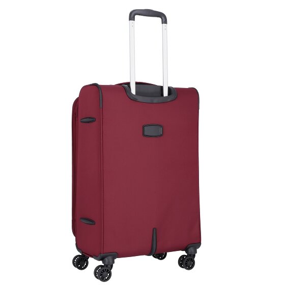 d&n Travel Line 9504 4 wheels Suitcase set 3-piece with expansion pleat