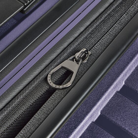 Pactastic Collection 04 THE THREE SET + 4 wheels Suitcase set 3-piece with expansion pleat