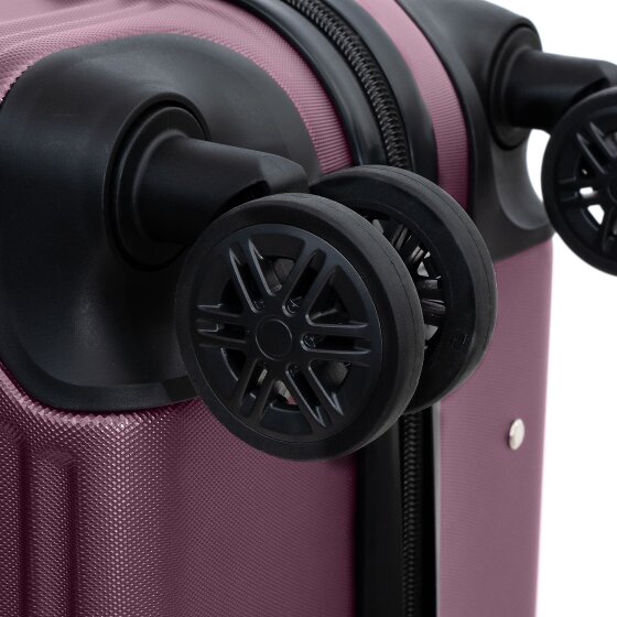Redolz Essentials 16 3-SET 4 wheels Suitcase set 3-piece