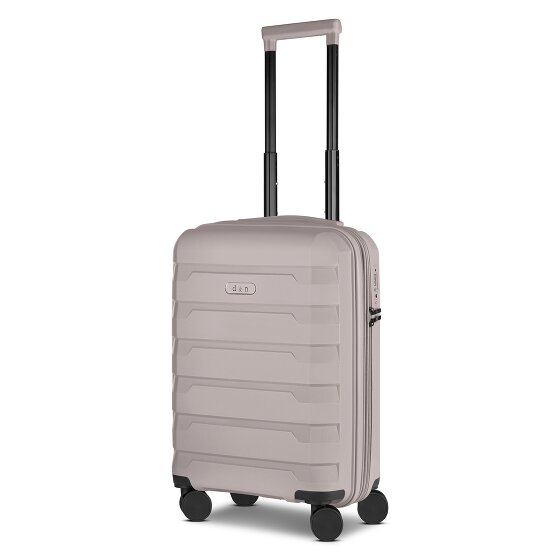 d&n South Dakota 4 wheels Cabin trolley S 56 cm with expansion pleat