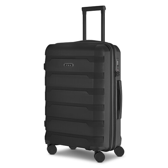 d&n South Dakota 4 wheels Suitcase set 3-piece with expansion pleat