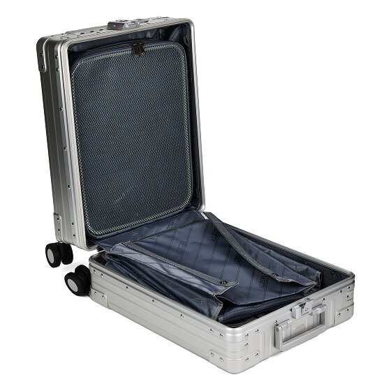 Aleon Business 4-wheel Aluminum Cabin suitcase, 50 cm, with Laptop Compartment