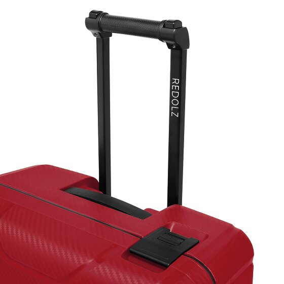 Redolz Essentials 15 4-wheel Cabin suitcase, 55 cm, with Three-Point Lock