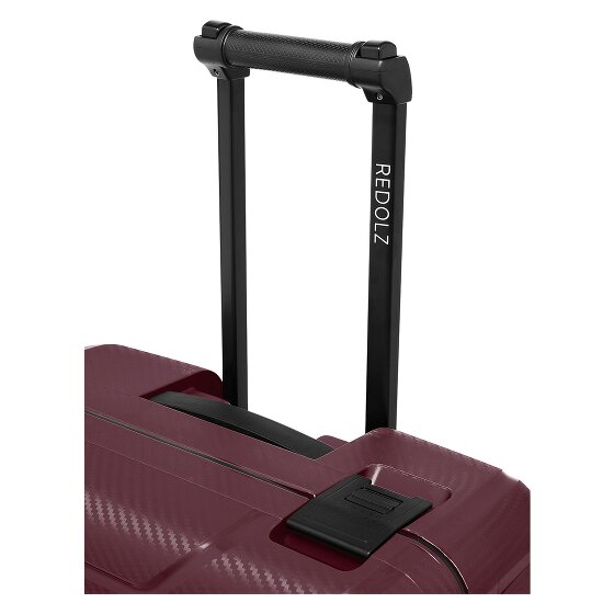 Redolz Essentials 15 4-wheel trolley 75 cm with three-point closure