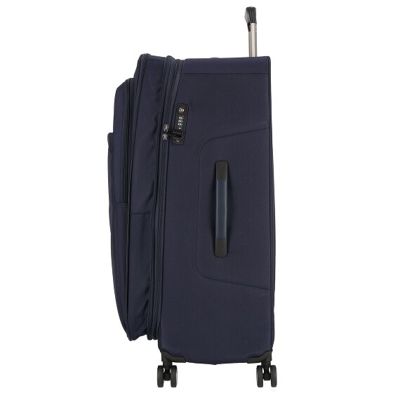 Piquadro Brief 4 wheels Trolley 78 cm with expansion pleat
