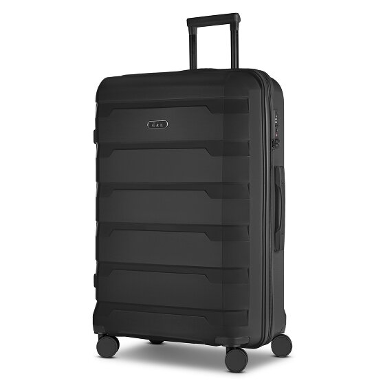 d&n South Dakota 4 wheels Trolley L 76 cm with expansion pleat
