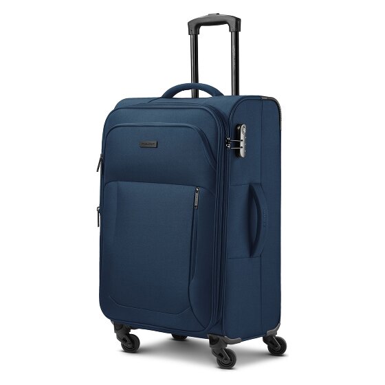 Police San Francisco 4 wheels Suitcase set 3-piece Expandable