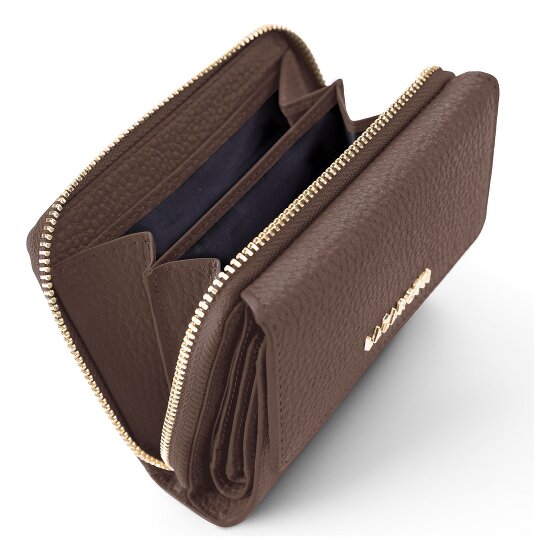 Lazarotti Bologna Leather Zip-Around Wallet, Leather, 12 cm