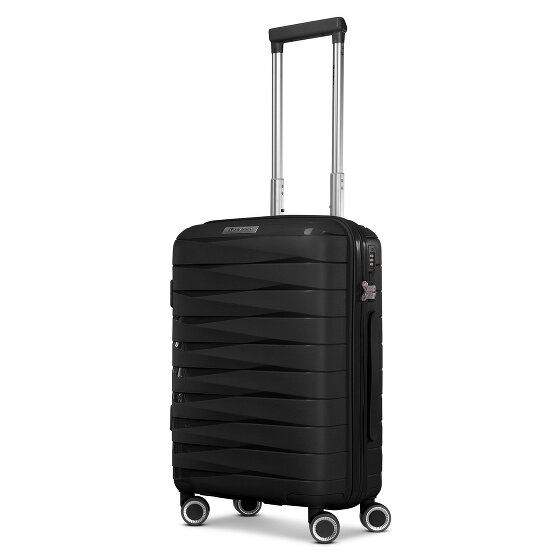 Franky London 4 wheels Cabin suitcase S 55 cm Expandable