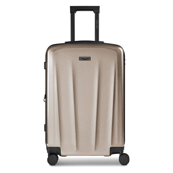 Police New York 4 wheels Trolley M 62 cm Expandable
